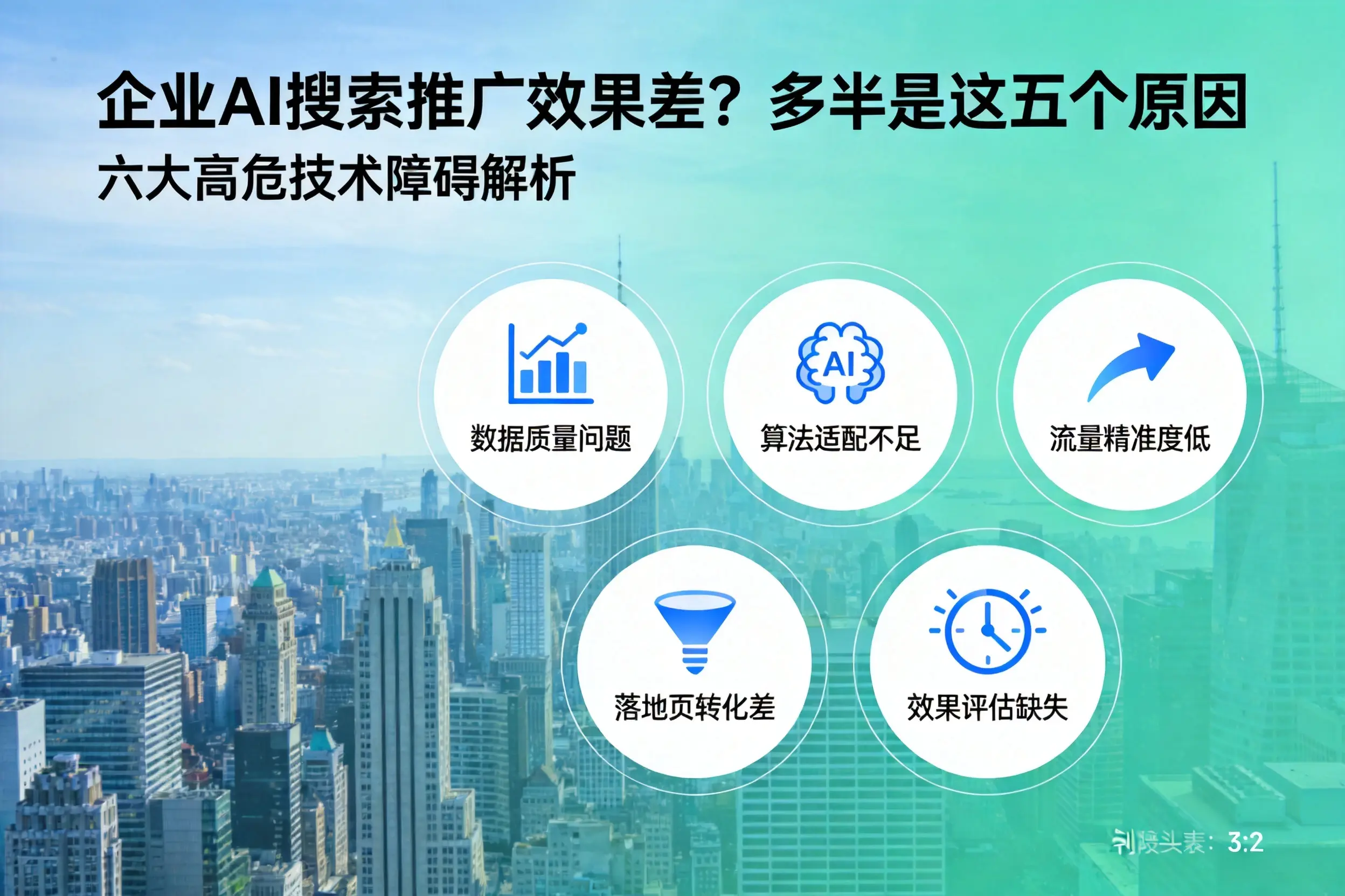汤原企业AI搜索推广效果差?多半是这五个原因